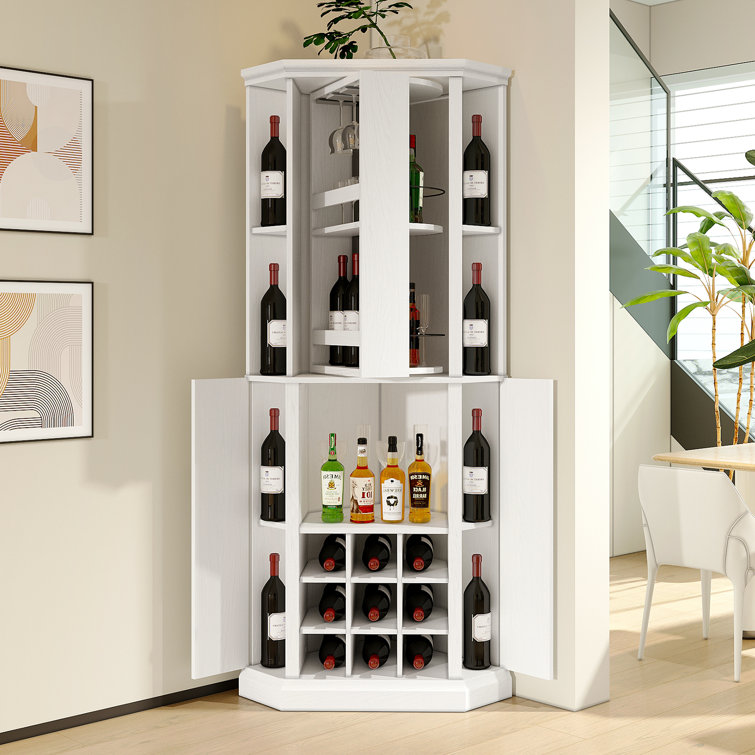 Nikayah 29.5 Wine Bar with Rotating Rack